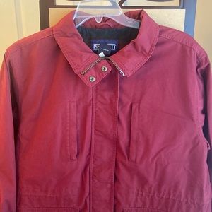 Lands End Women’s maroon winter coat. M